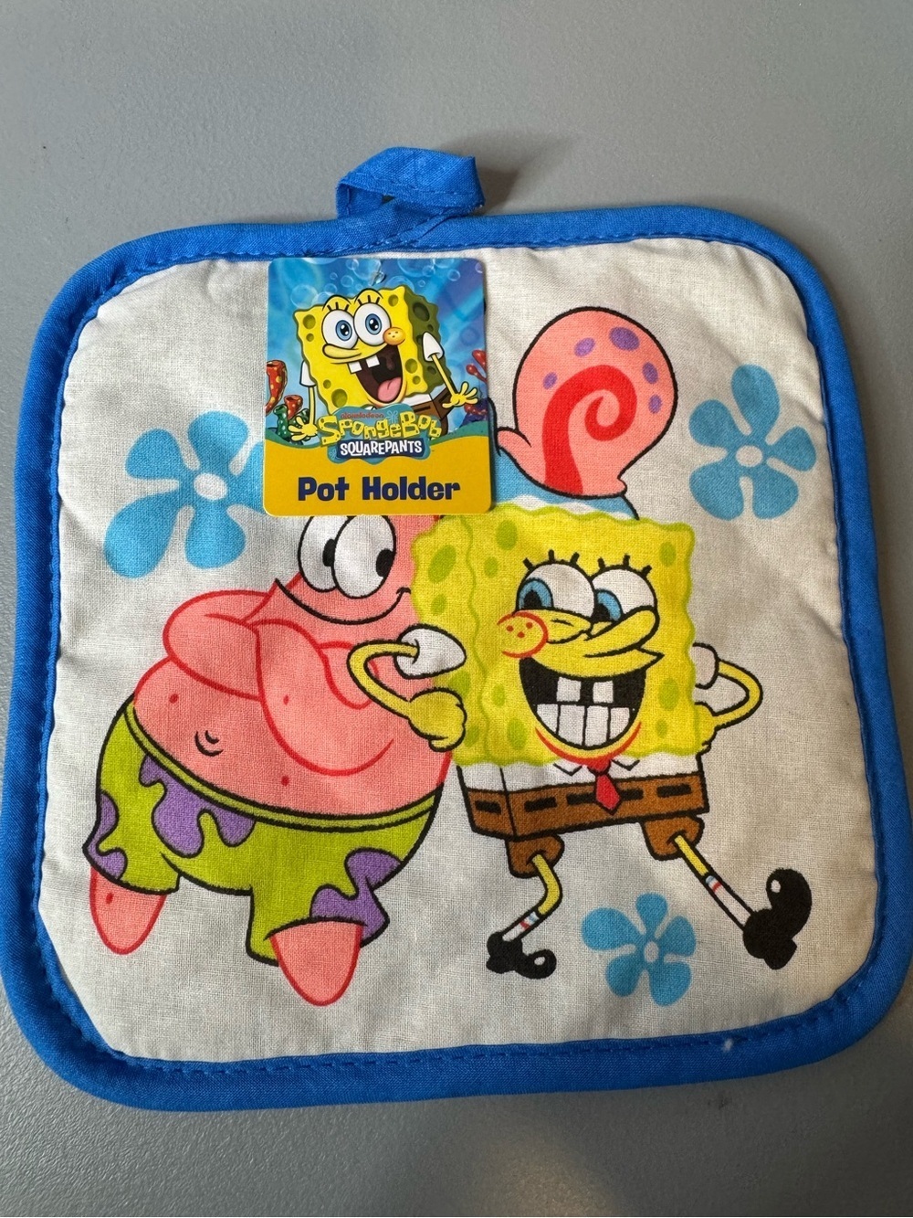 SpongeBob SquarePants and Patrick kitchen Pot Holder graphic novelty fun